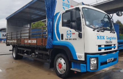 NEK Logistics lorry